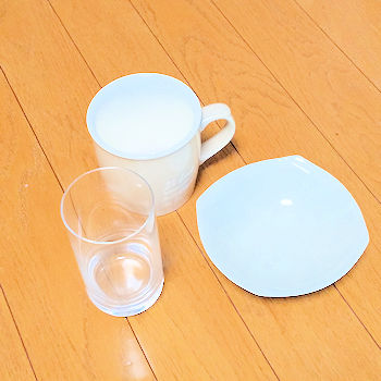 No.0732-734　マグカップ、グラス、小皿